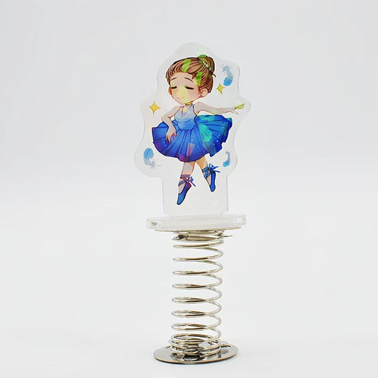 Custom Car Spring Shaker Acrylic Standees